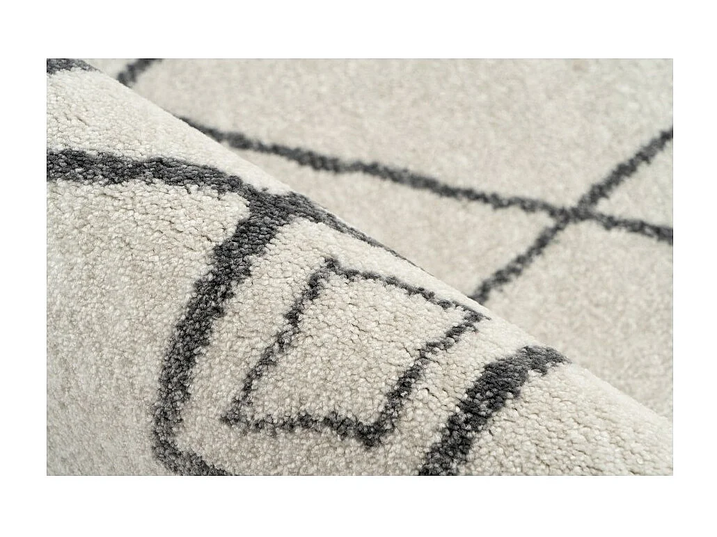 Tapete 230x160cm, design A205R na cor marfim - Conforto e elegância para o seu interior.