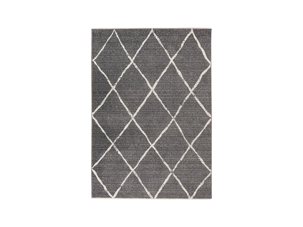 Alfombra 230x160cm, diseño A105R en color gris - Confort y elegancia para su interior.