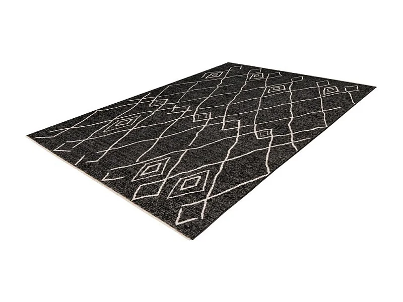 Tapijt 290x200cm, design A205R in grafietkleur - Comfort en elegantie voor uw interieur