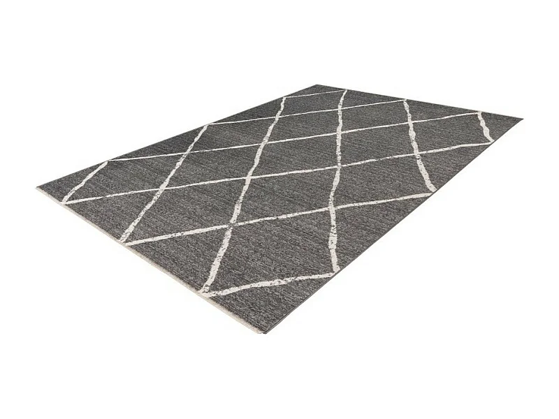 Tapete 290x200cm, design A105R na cor cinza - Conforto e elegância para o seu interior.