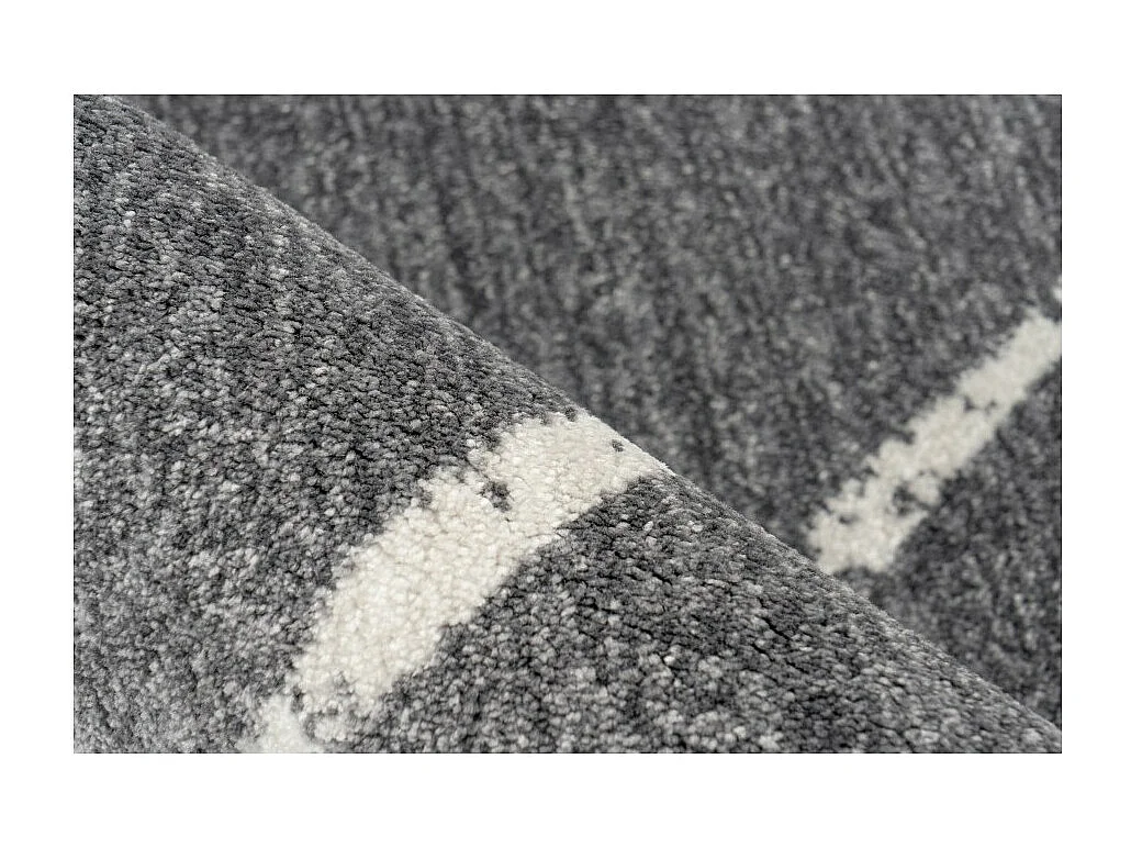 Alfombra 290x200cm, diseño A105R color gris - Confort y elegancia para su interior.