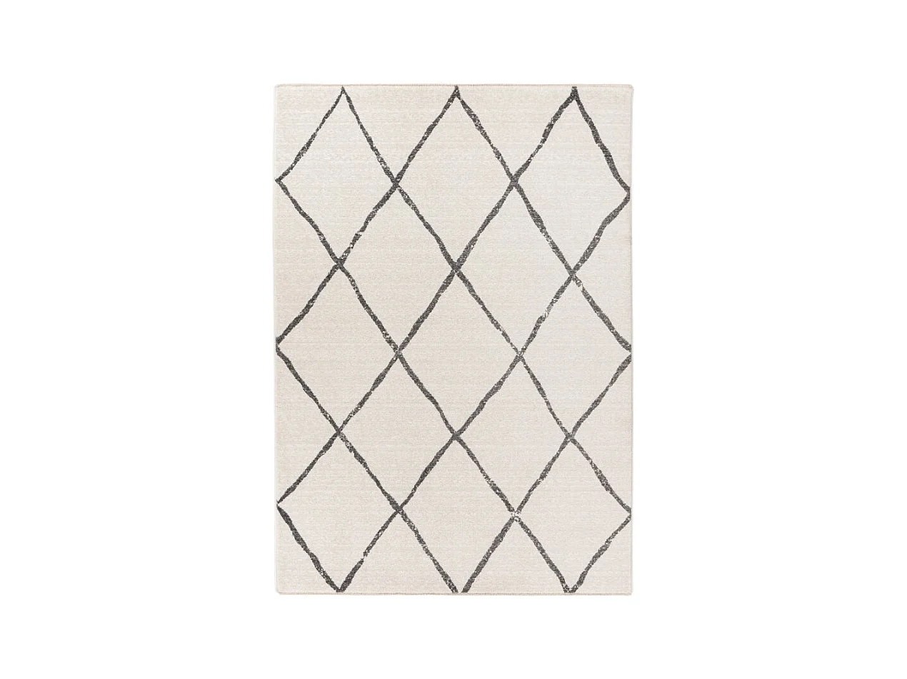 Teppich 230x160cm, Design A105R, Farbe Elfenbein - Komfort und Eleganz für Ihr Interieur