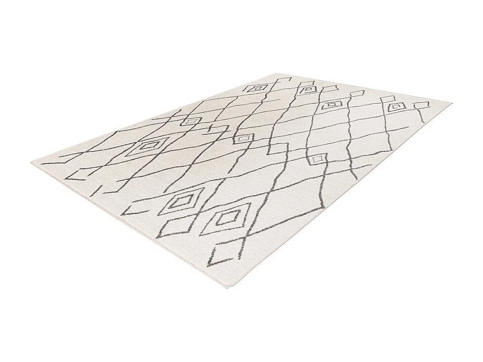 Tapete 290x200cm, design A205R cor marfim - Conforto e elegância para o seu interior