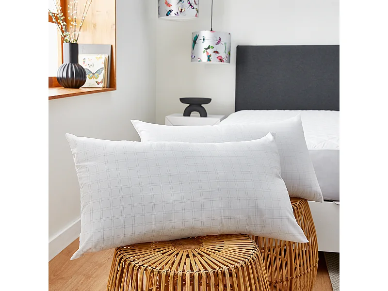 Almohada de fibra antiestrés 70x45cm