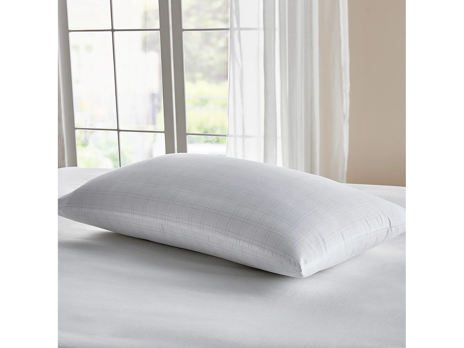 Almofada de fibra anti-stress com fio de carbono | 45 x 70 cm