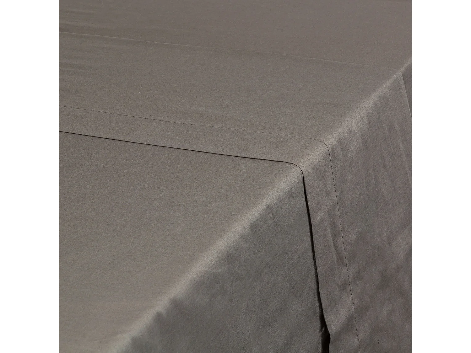 Drap de dessus, 100% coton couleur Perle