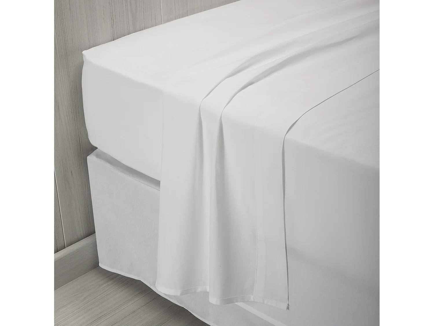 Lenzuolo di sopra 100% cotone, letto singolo. Tutte le misure