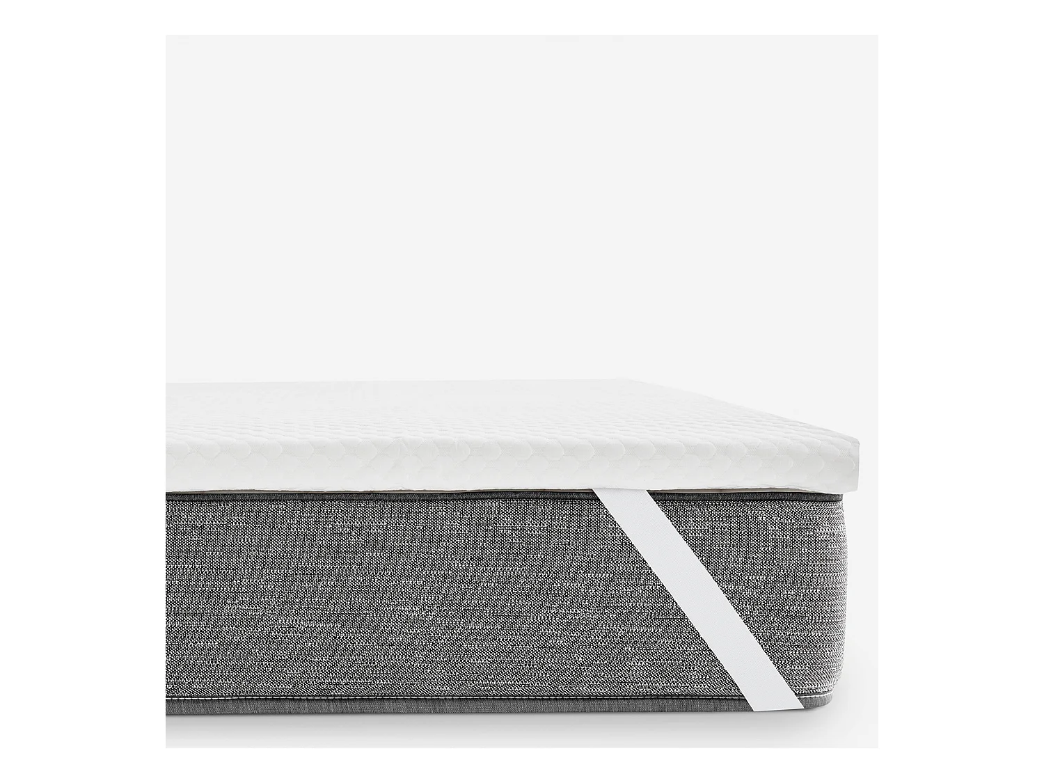 Topper de bambu viscoelástico de 5 cm - Super absorvente e fresco | 180 x 200 cm