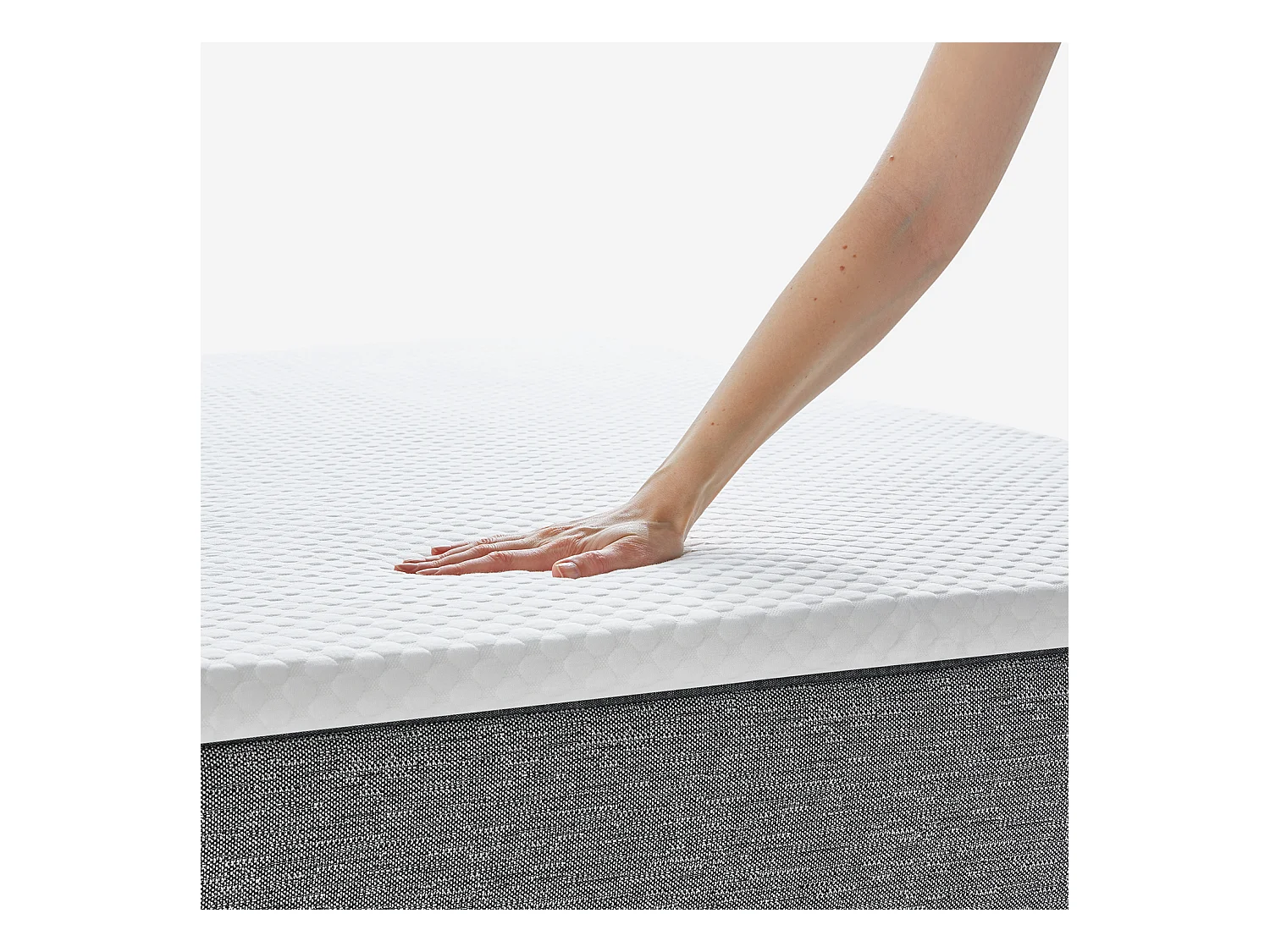 Topper de bambu viscoelástico de 5 cm - Super absorvente e fresco | 180 x 200 cm