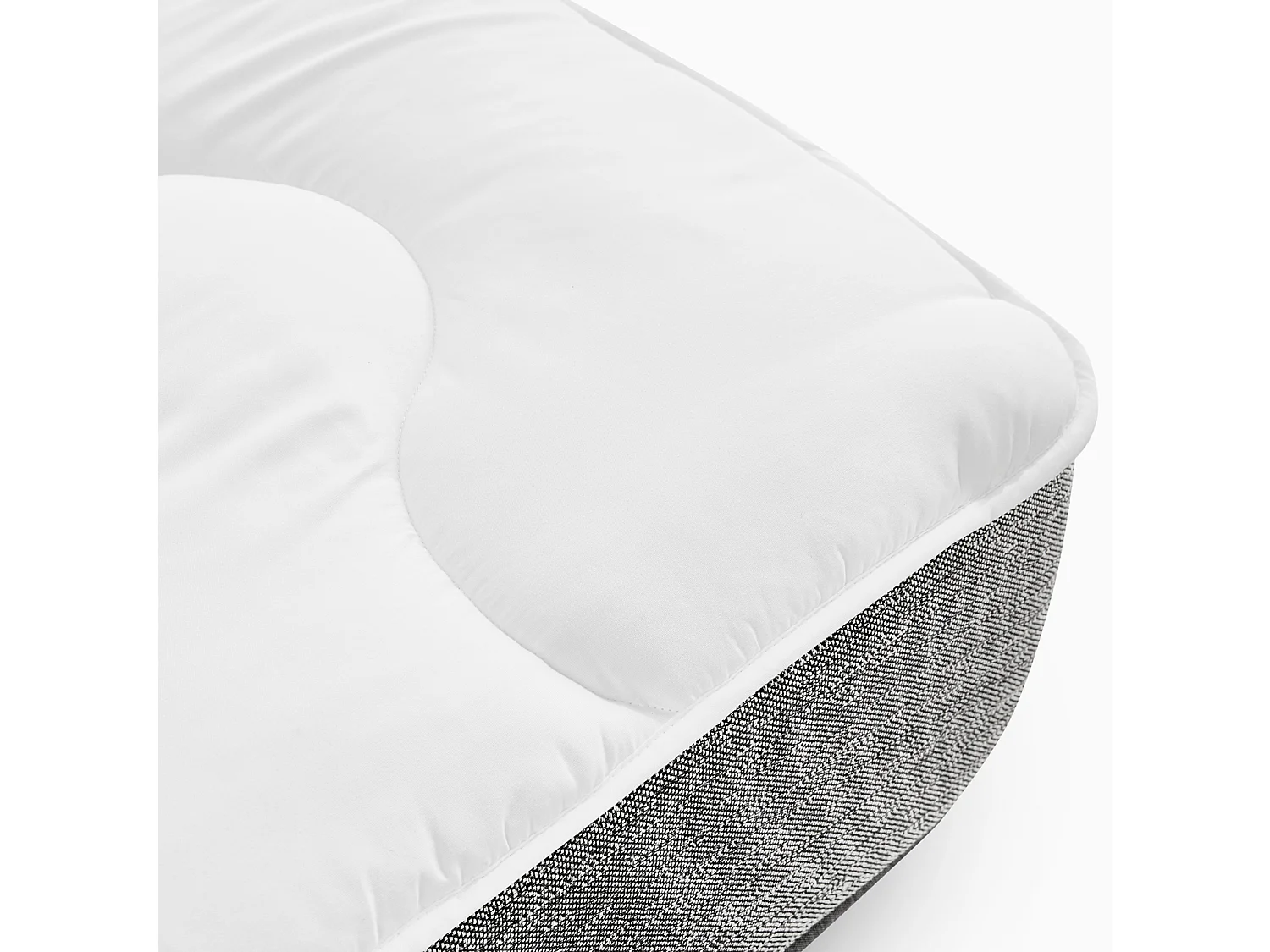Surmatelas PIKOLIN CONFORT 180 x 200 cm, fibre creuse siliconée, 3 cm