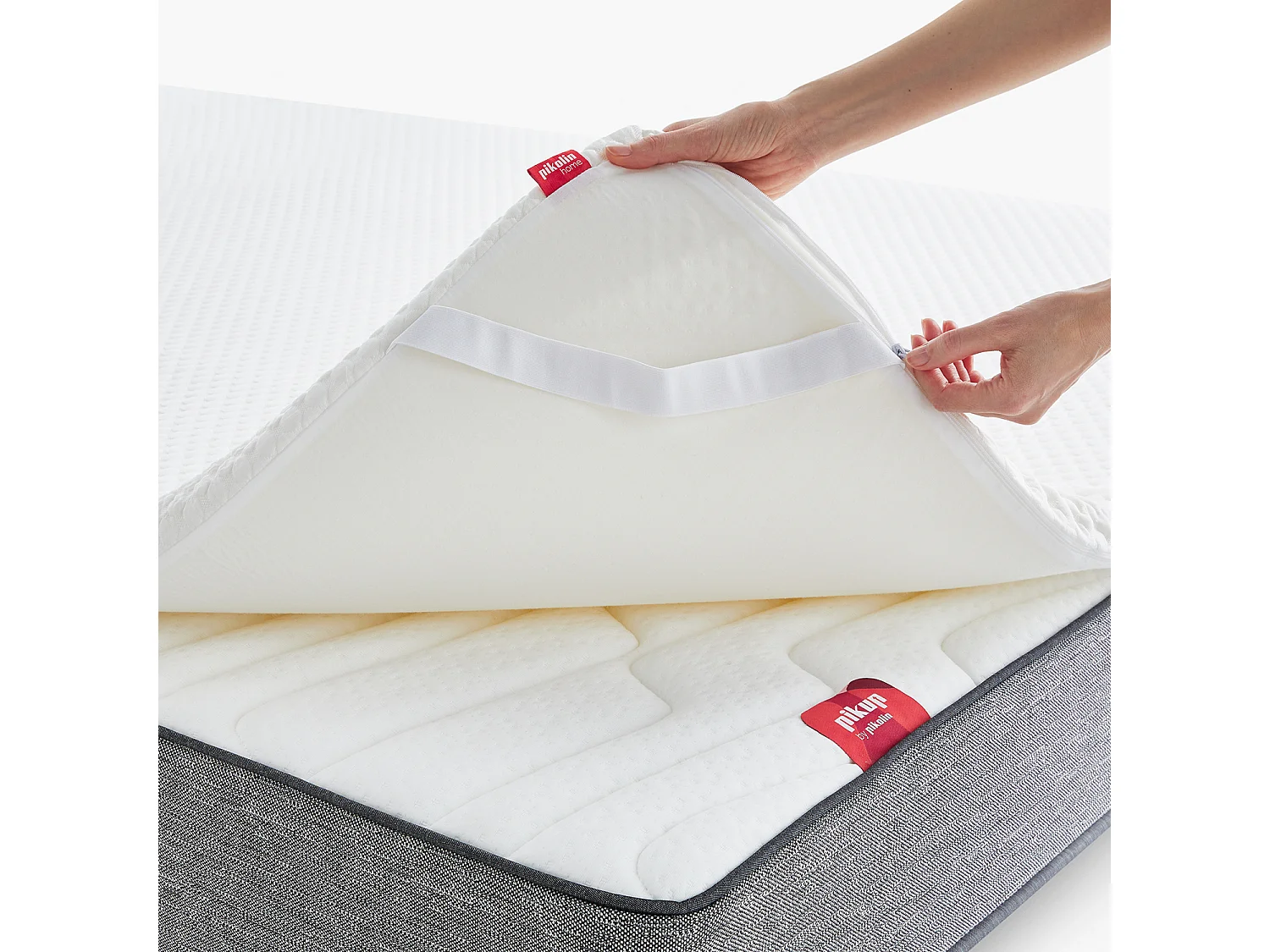 Topper de bambu viscoelástico de 5 cm - Super absorvente e fresco | 150 x 200 cm