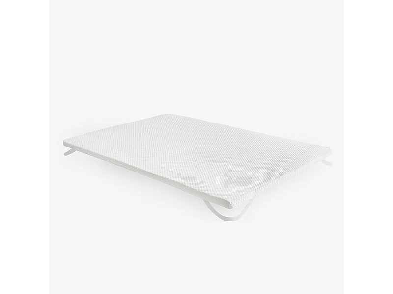 Topper de bambu viscoelástico de 5 cm - Super absorvente e fresco | 135 x 190 cm