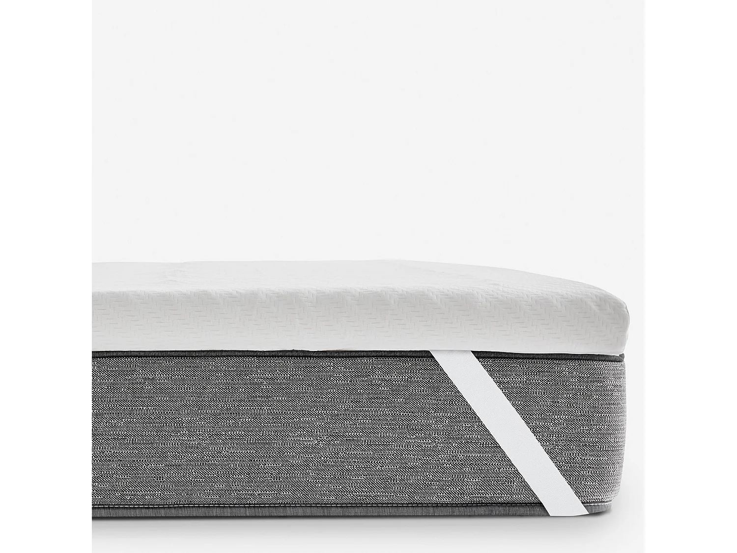 Surmatelas de 90 x 200 cm en mousse à mémoire de forme de 7 cm - ESSENTIAL de PIKOLIN