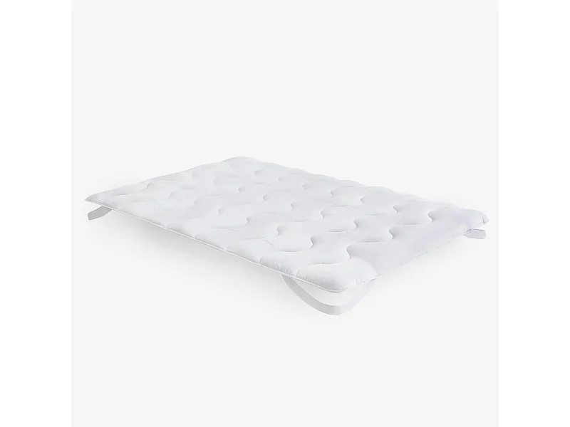 Topper 135 x 190 cm | PIKOLIN HOME | Microfibra | Hipoalergénico | Transpirável