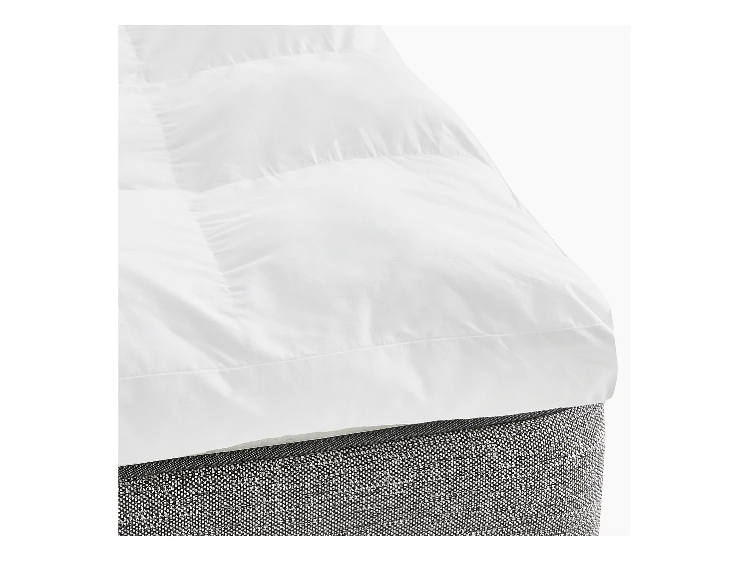 Topper van 5 cm vezel - Antiallergisch