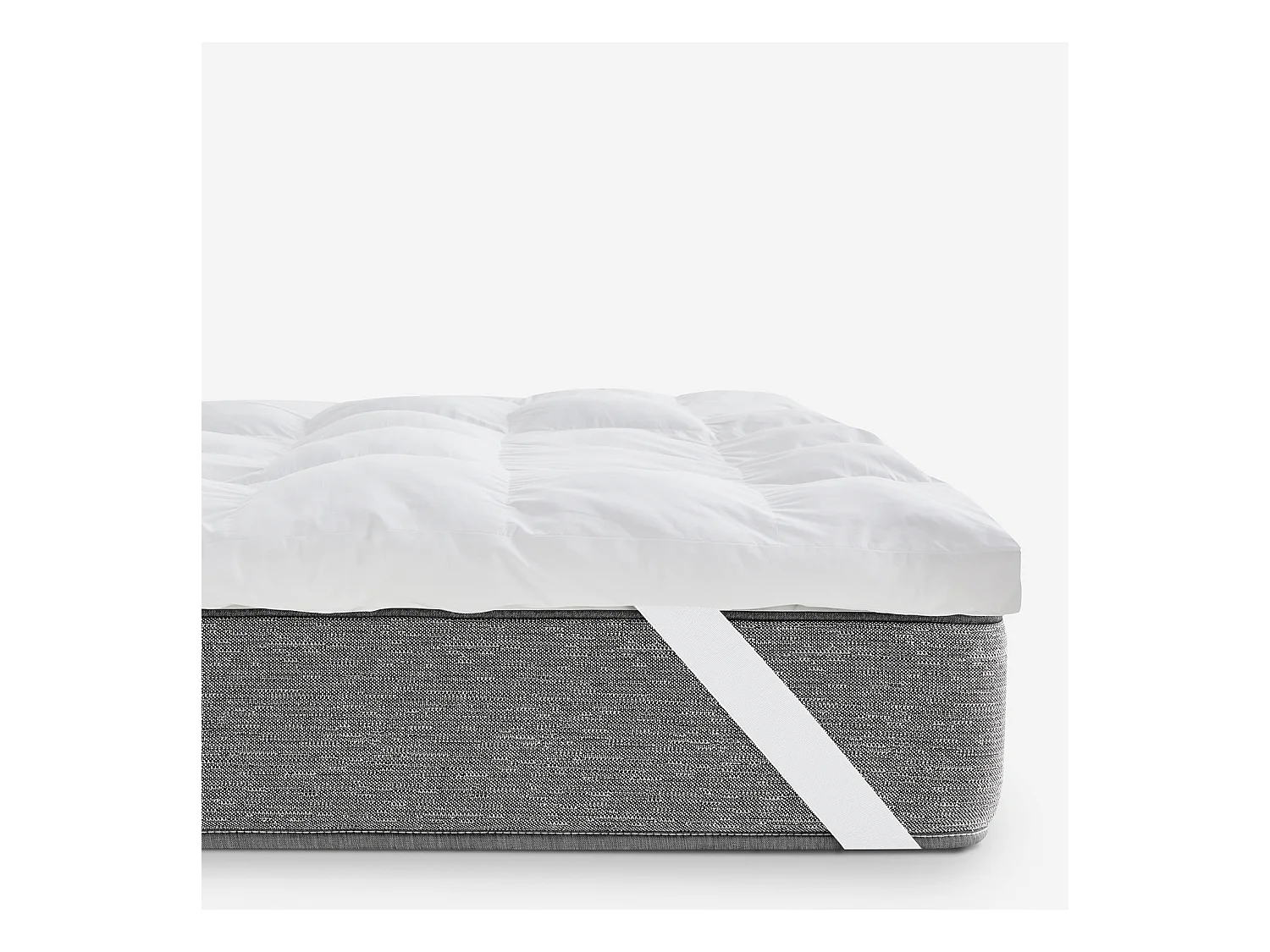 Topper van 5 cm vezel - Antiallergisch