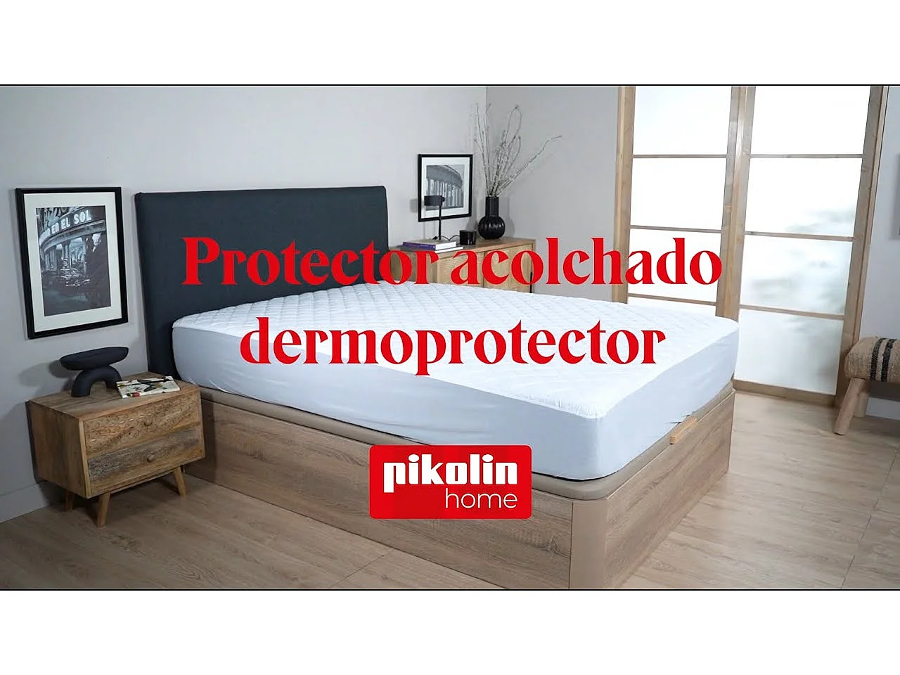Protège-matelas matelassé 180 x 196 cm - Aloe Vera - Pikolin Home