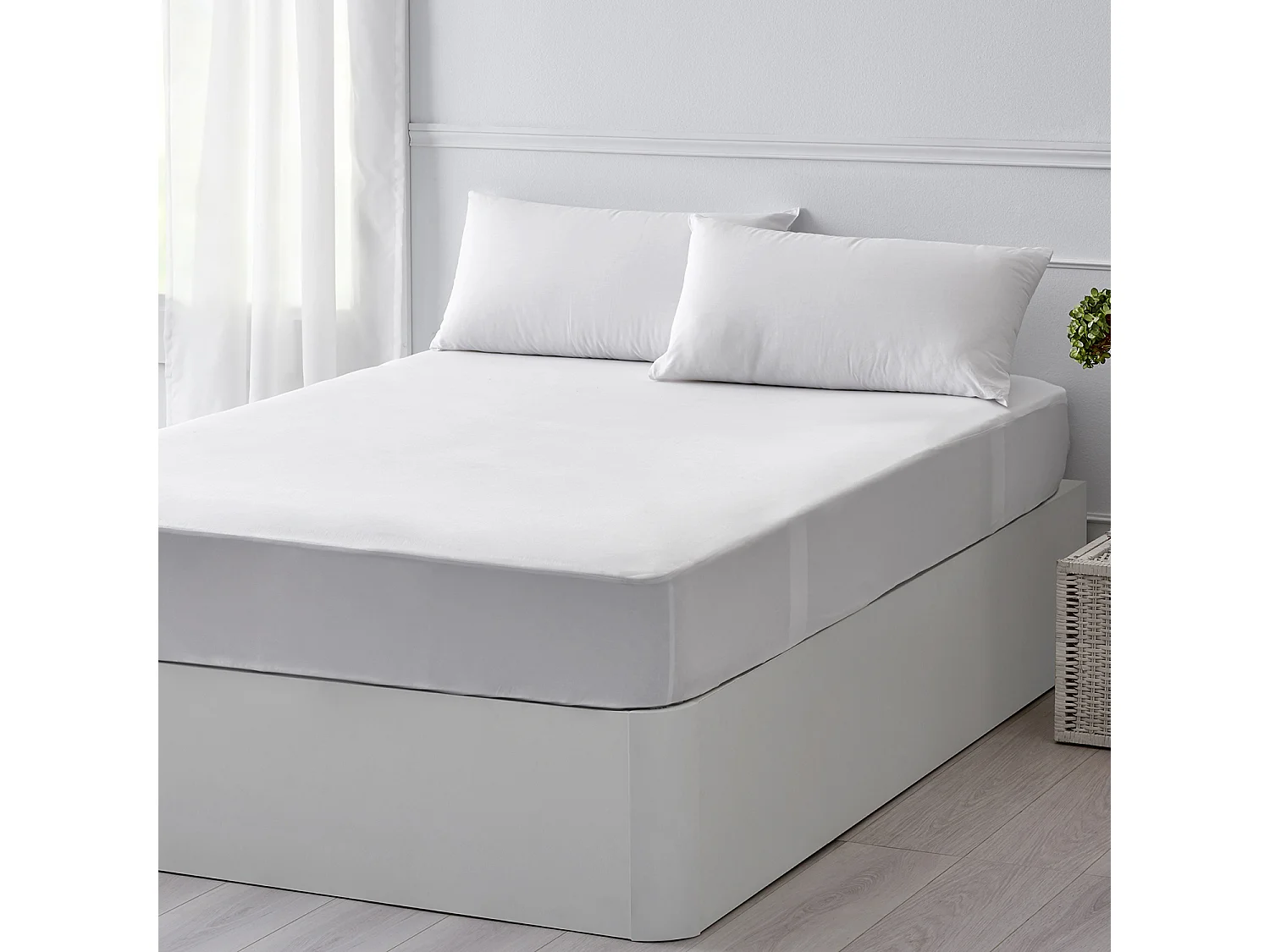 Protège-matelas en tricotage imperméable