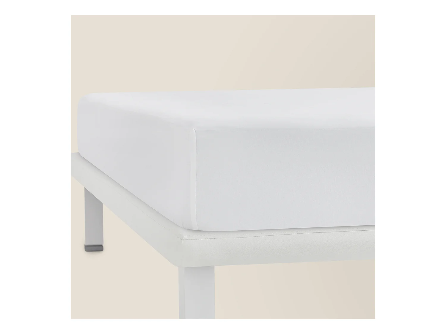 Hoeslaken en matrasbeschermer Thermic + Tencel 2 in 1