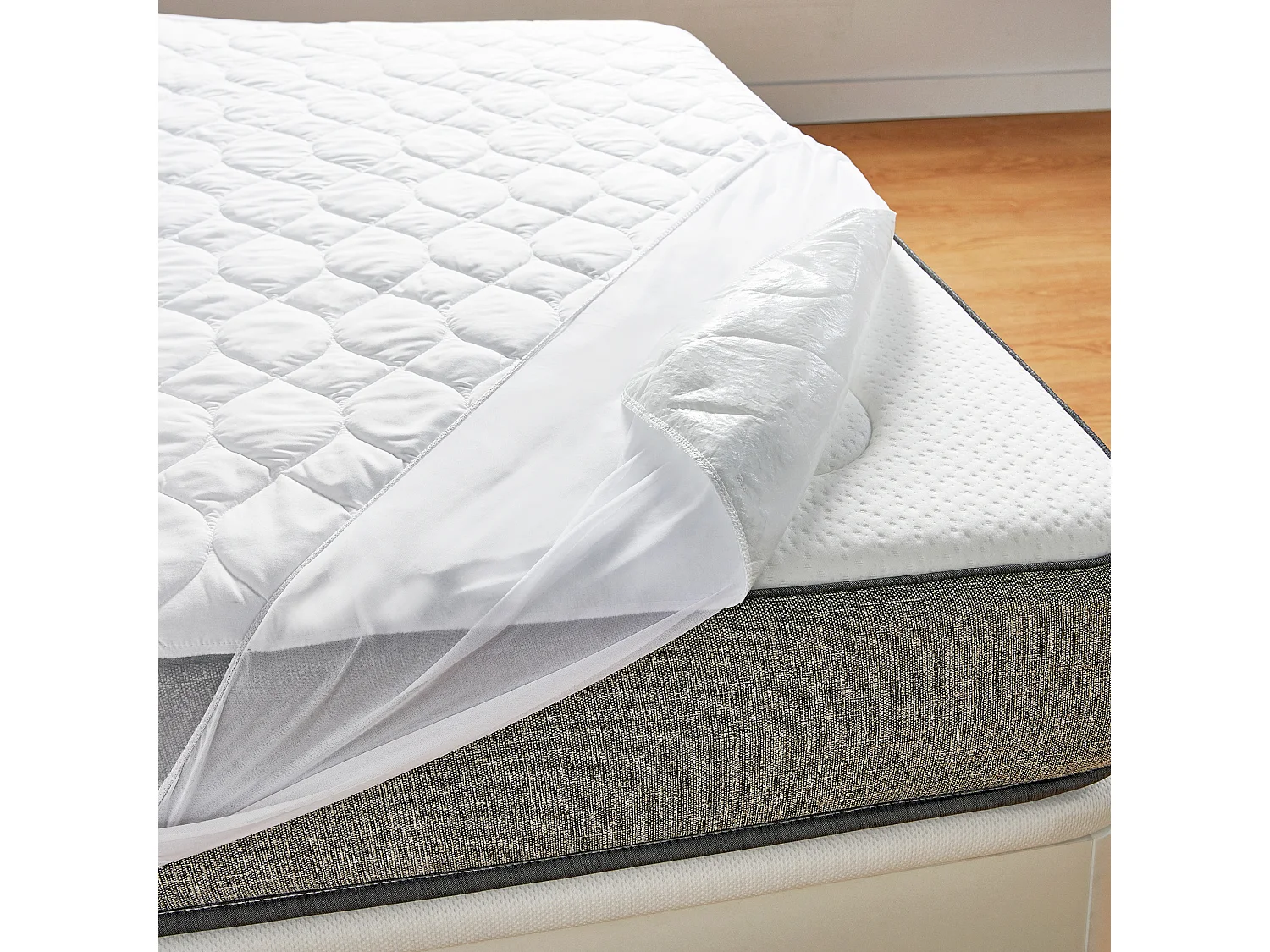 Protège-matelas matelassé doux et respirant