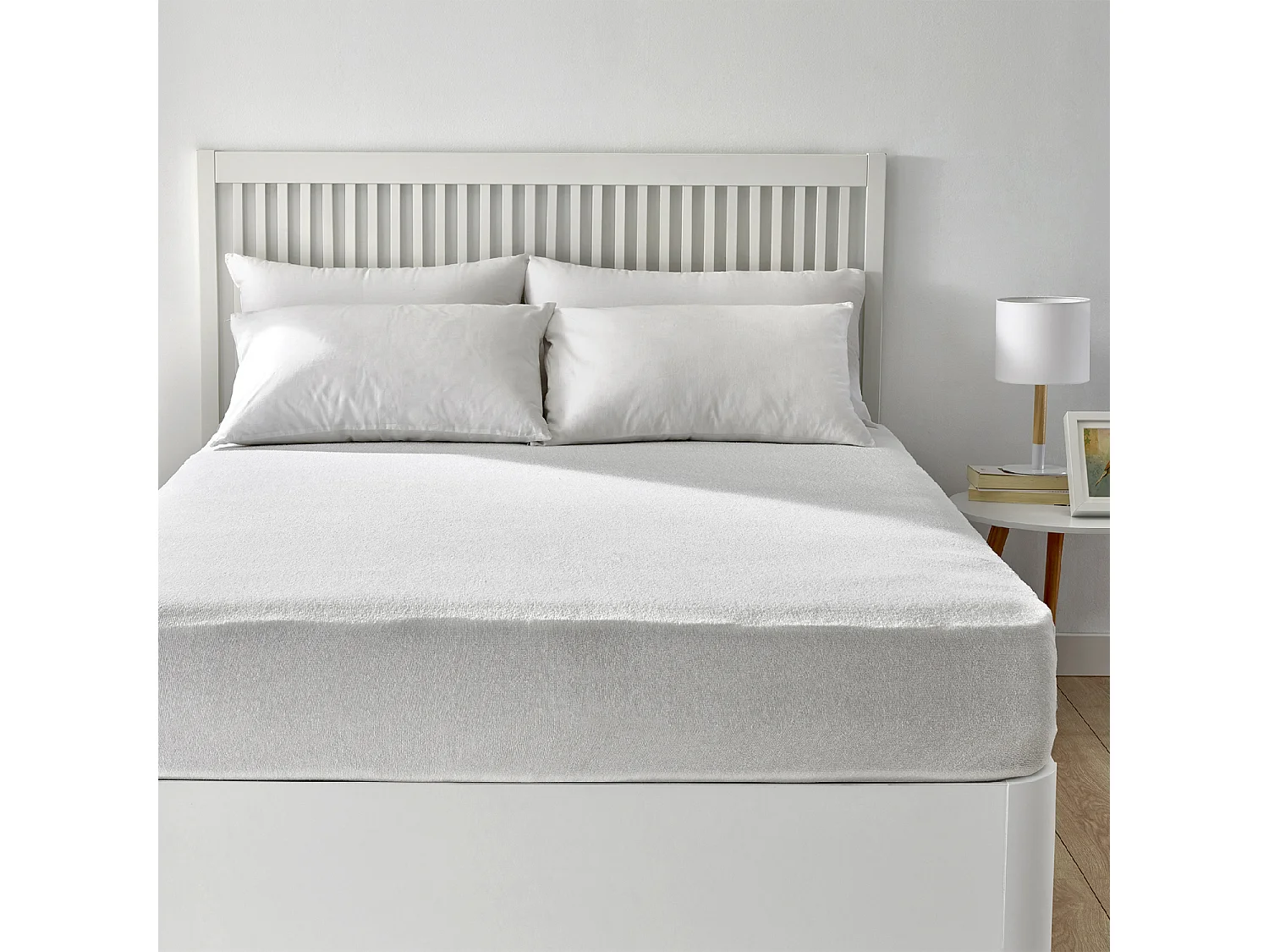 Protège-matelas de 140 x 196 cm en microfibre de 3 cm - DERMO de PIKOLIN HOME