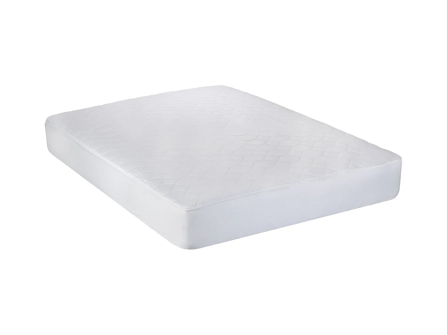 Protège-matelas anti-allergène matelassé et imperméable