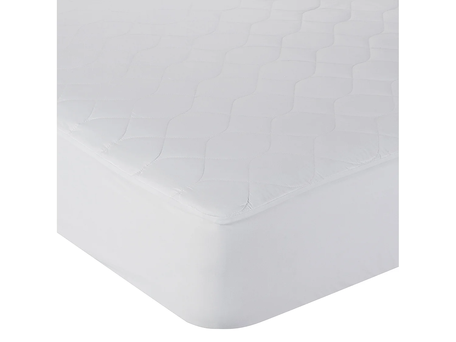 Protège-matelas anti-allergène matelassé et imperméable