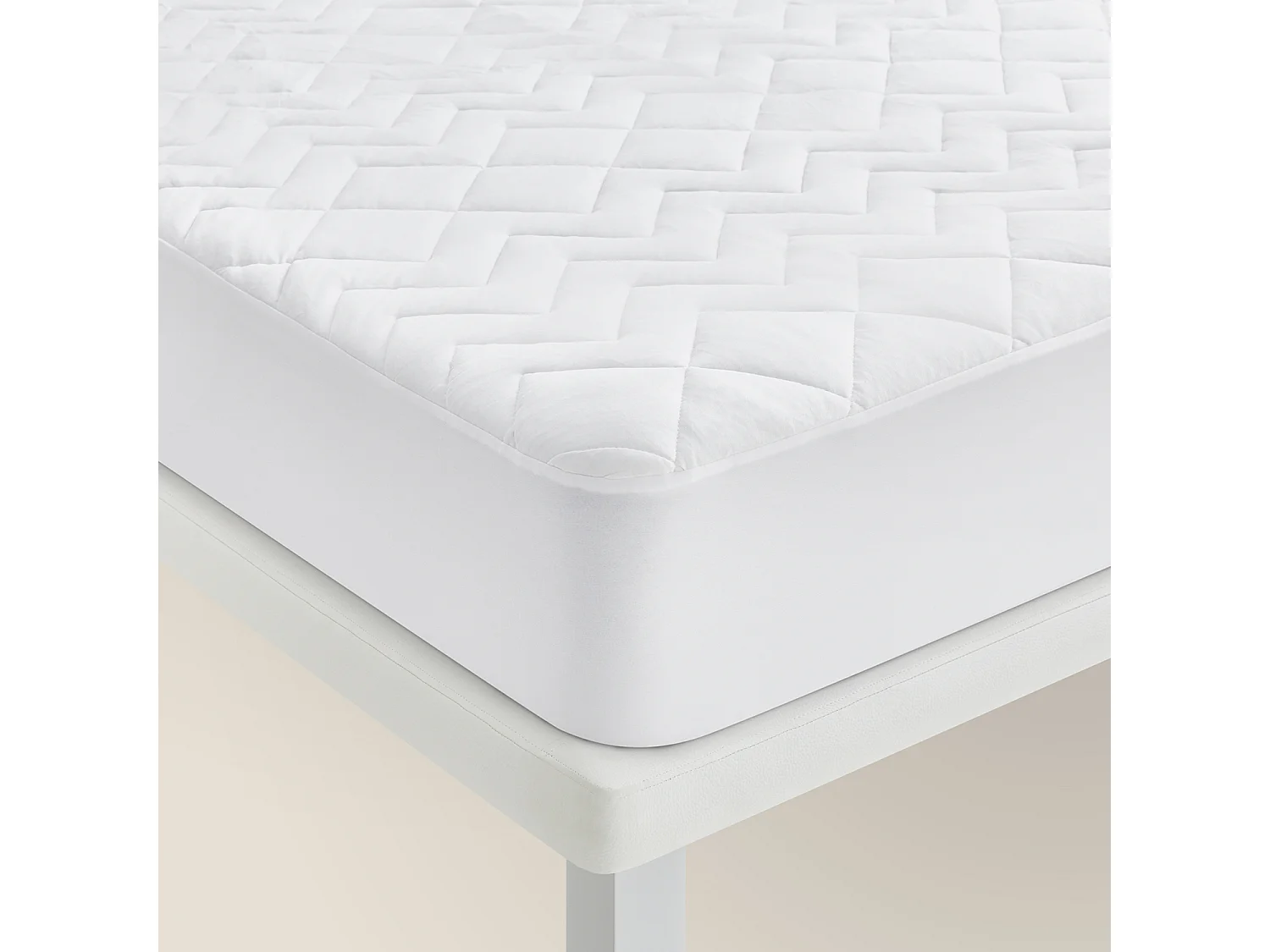 Gewatteerde matrasbeschermer van Tencel® thermoregulering