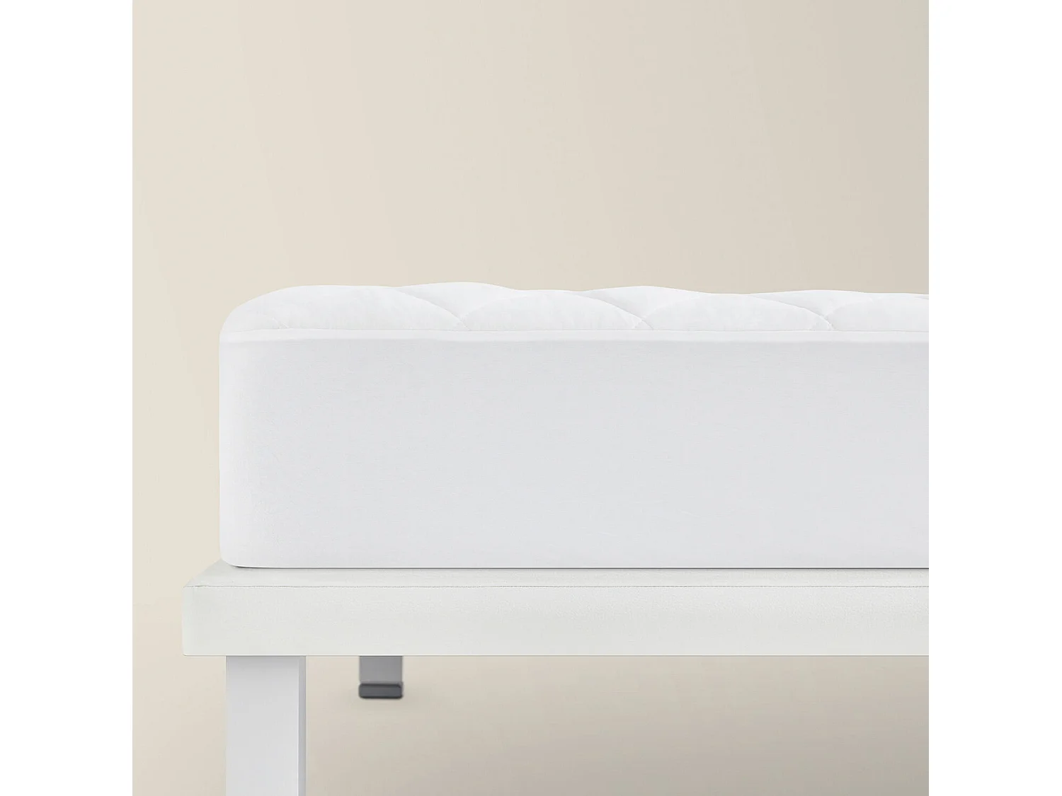 PIKOLIN HOME Matratzenauflage 150 x 196 cm, TENCEL™ Jersey, gesteppte Ausführung
