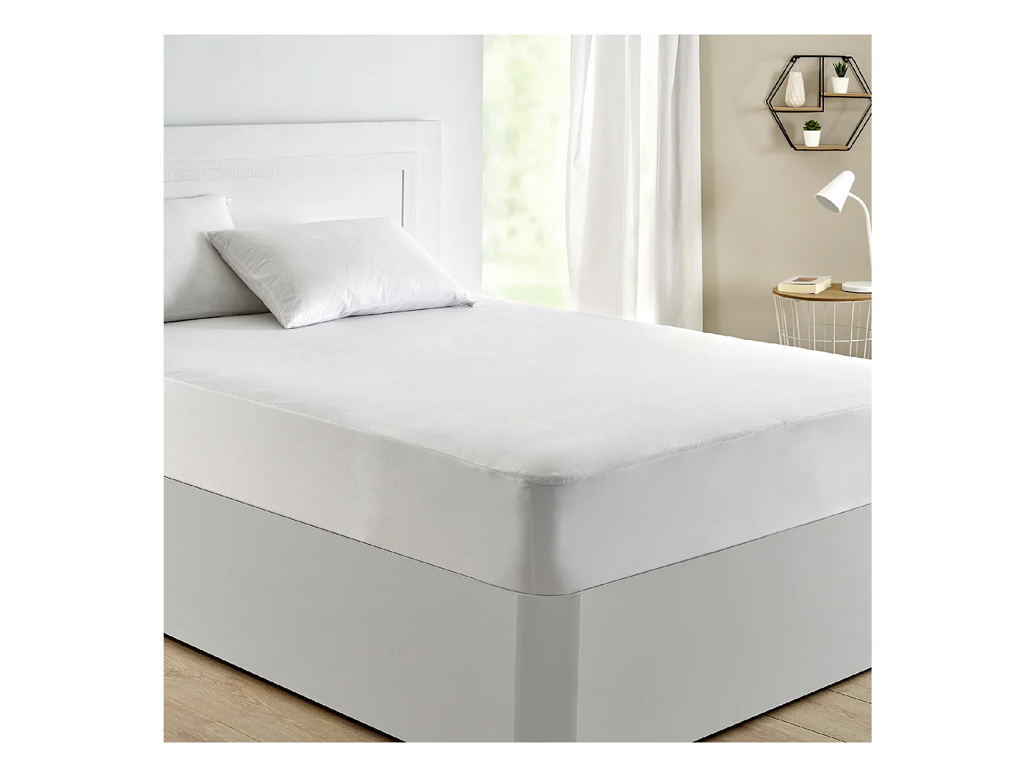 Coprimaterasso impermeabile 100% cotone