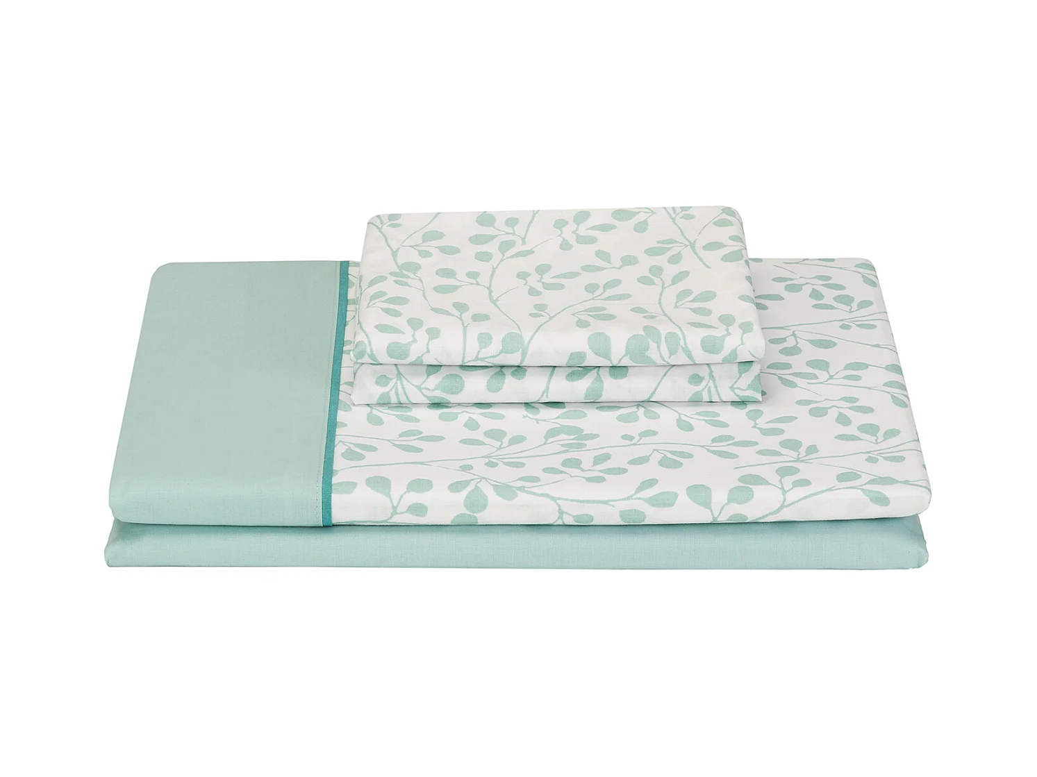 Conjunto de lençóis 100% algodão com 150 fios