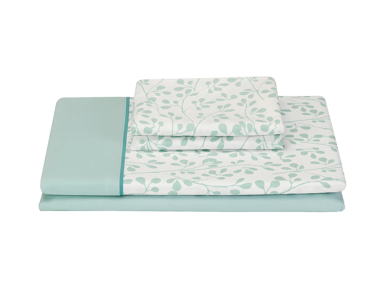 Conjunto de lençóis 100% algodão com 150 fios