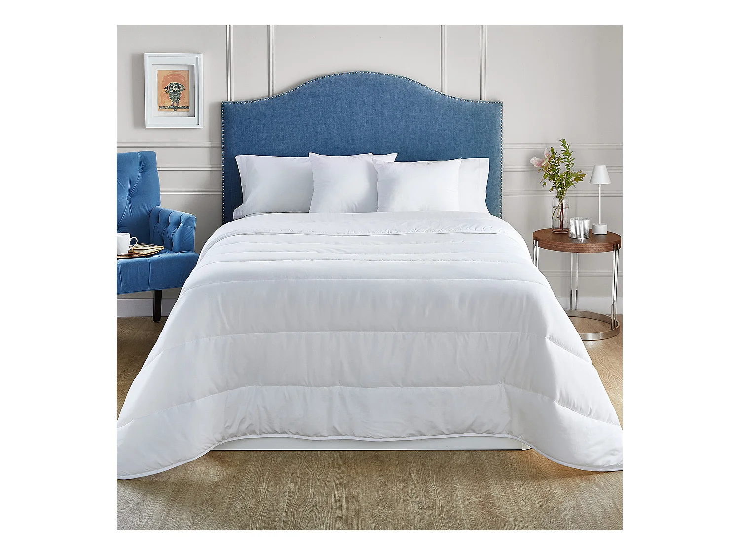 Edredão nórdico 300gr fibra antialérgica outono/inverno
