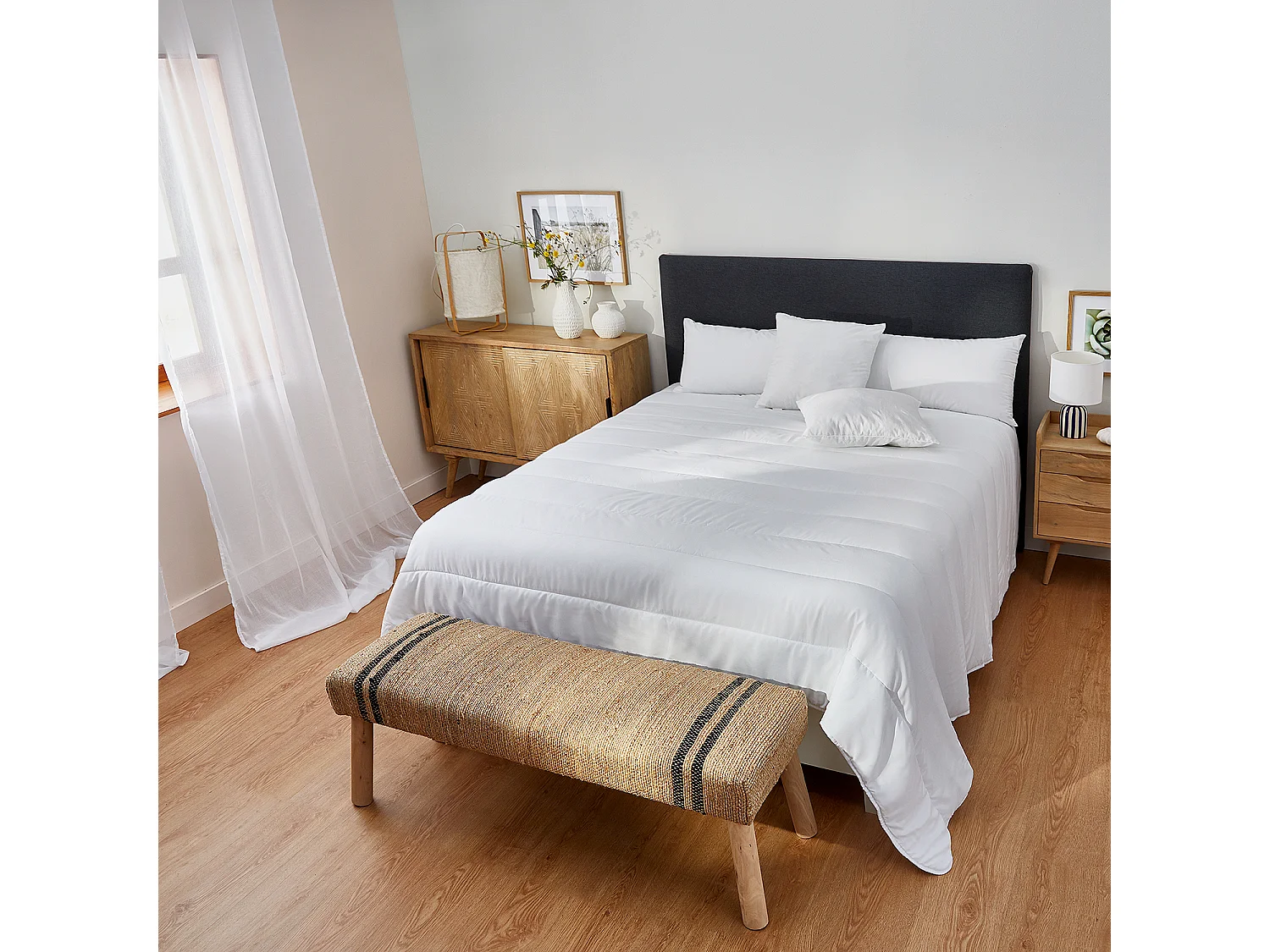 Vezeldekbed 150 g voor lente - zomer