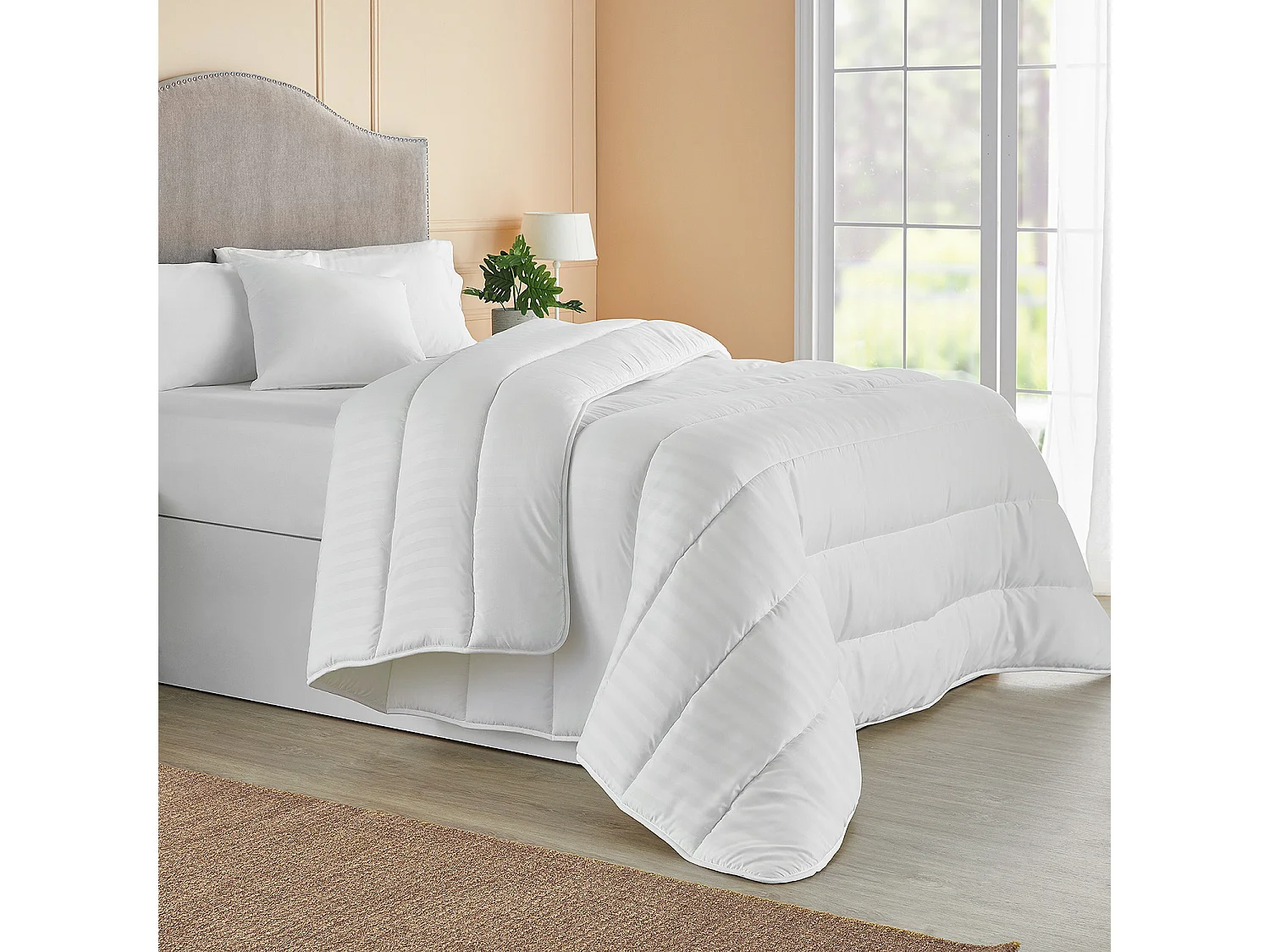 Edredão de fibra antialérgica de inverno 400g