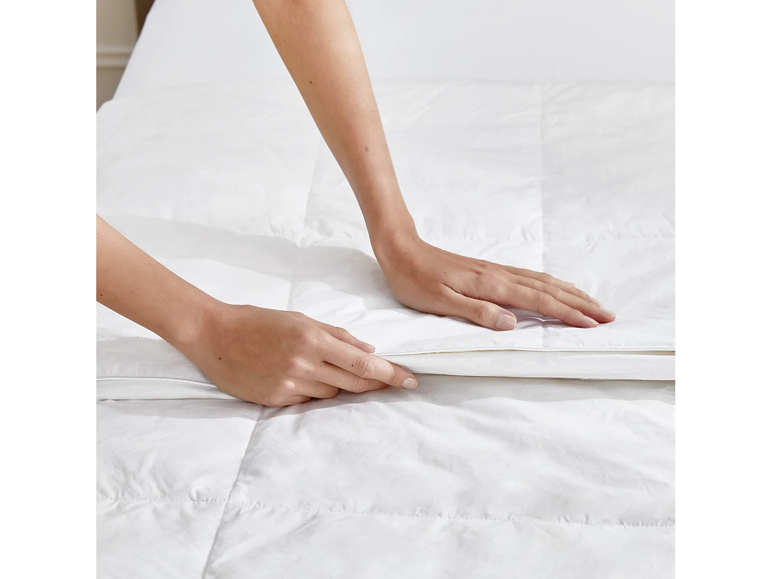 Piumone in piumino Doppio 120gr+160gr