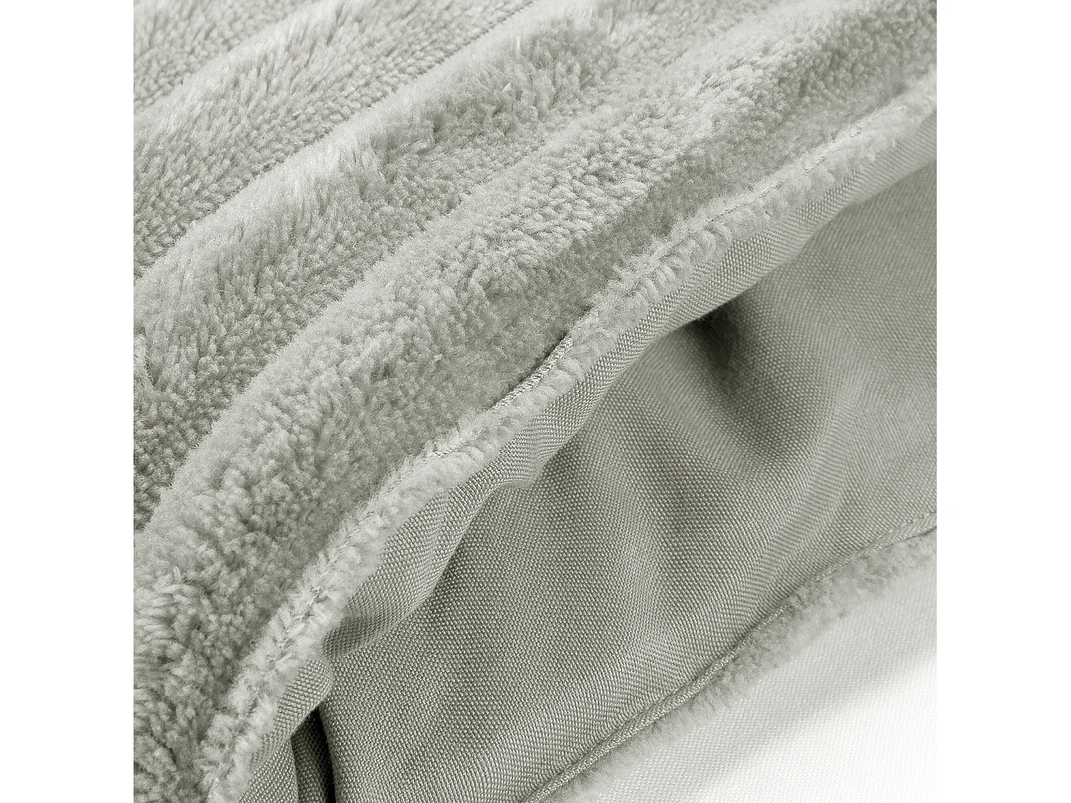 Couette Fibre Velvet 500gr Stripes Naturel