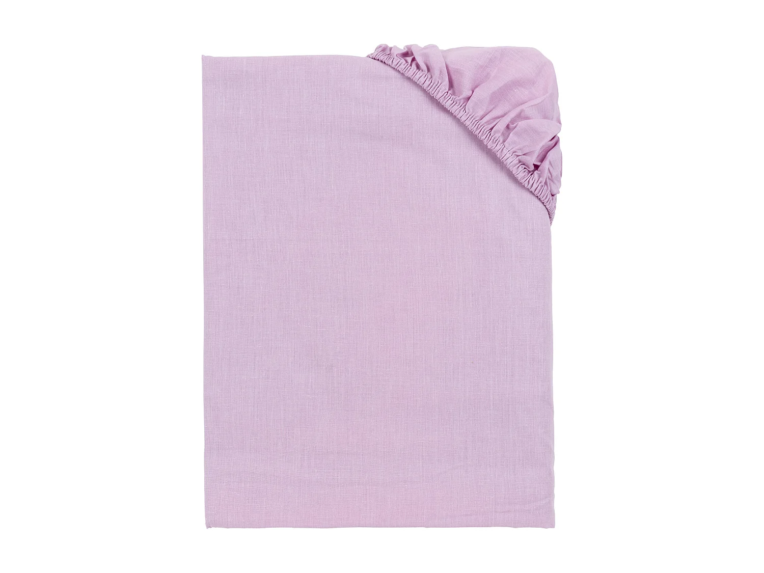 Lenzuolo da sotto con angoli 100% cotone traspirante  Lilla