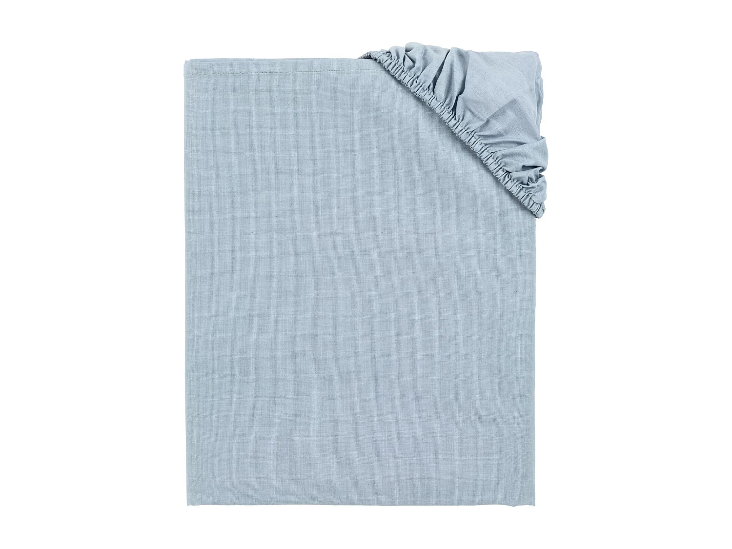 Drap-housse élastique 100 % coton respirant Perle