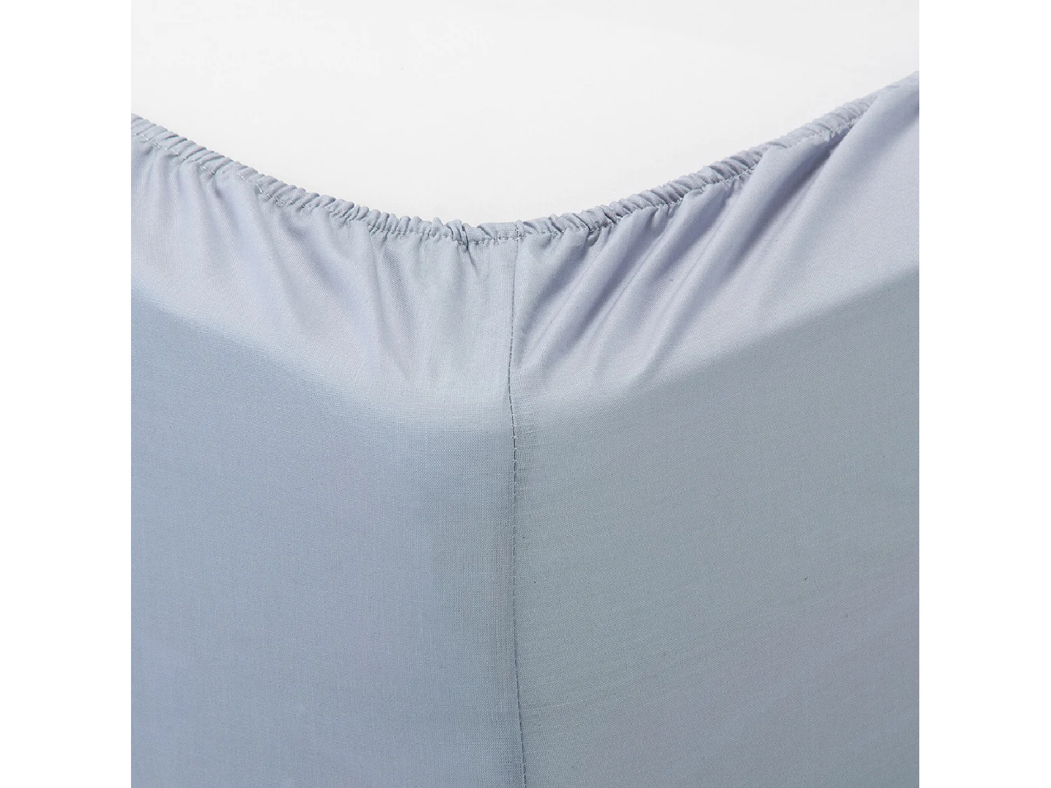 Drap-housse élastique 100 % coton respirant Perle