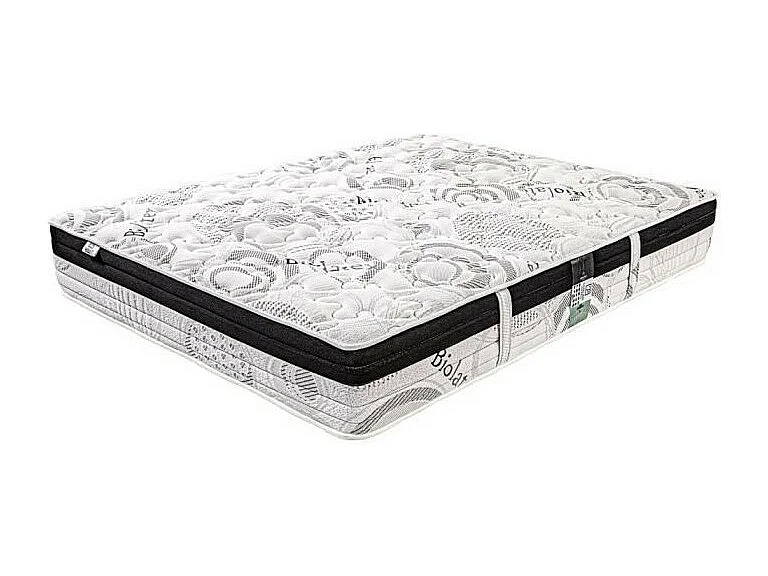 Ensemble Matelas 140x190 cm, Sleeplux, 26 cm + sommier blanc