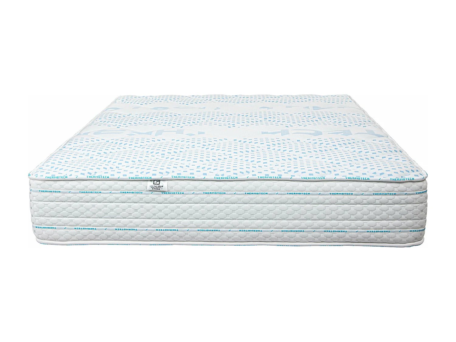 Ensemble Matelas 90x190 cm, Thermotec, 24 cm + sommier blanc
