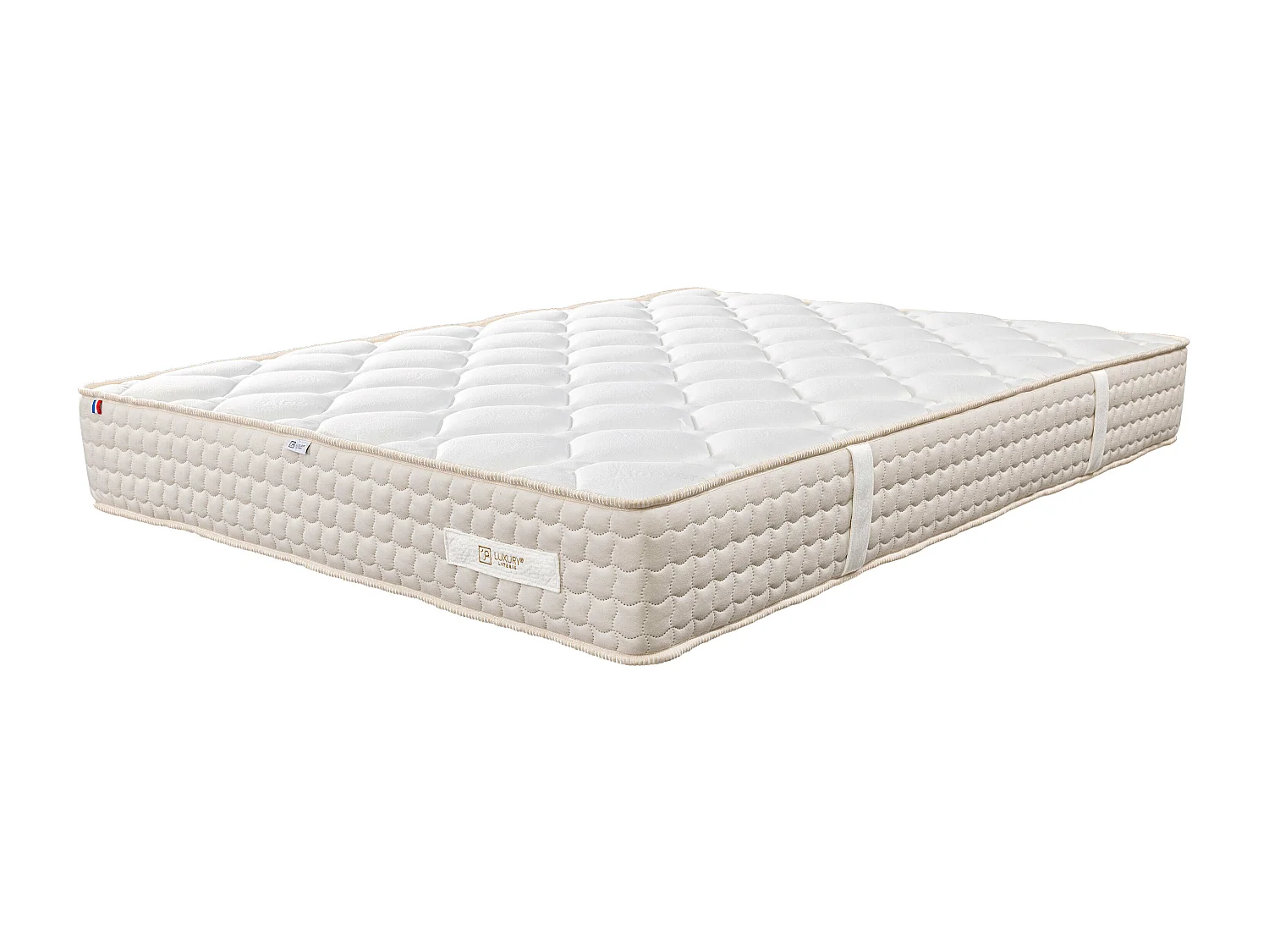 Ensemble Matelas 140x200 cm, Sublime, 20 cm + sommier blanc + 2 oreillers + couette