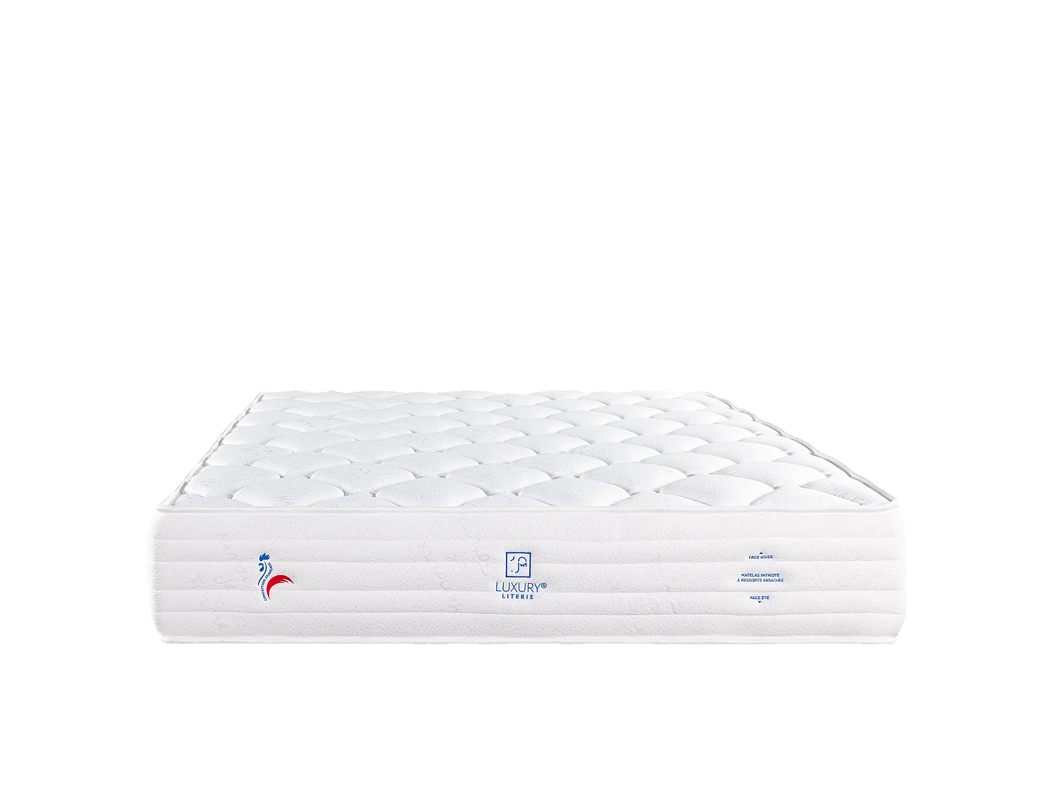 Ensemble Matelas 160x200 cm, Patriote Mousse, 27 cm + sommier beige