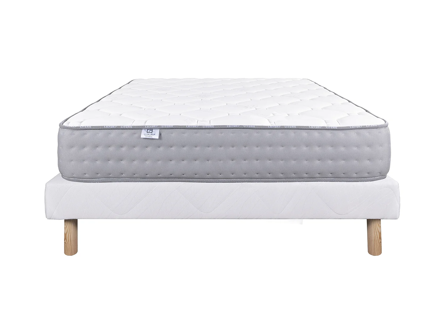 Ensemble Matelas 160x200 cm, Zen, 20 cm + sommier blanc