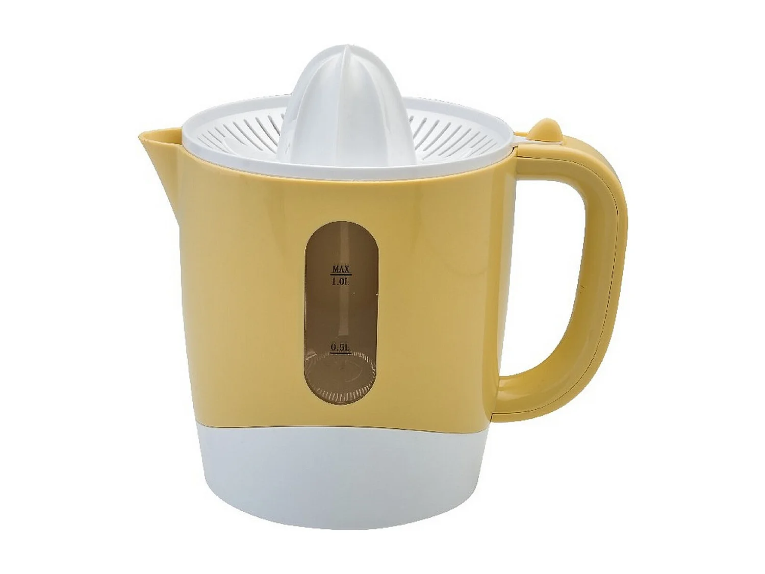 Espremedor de Citrinos Pantone, Amarelo, 21,5x20,7x14,8 cm, Bimar