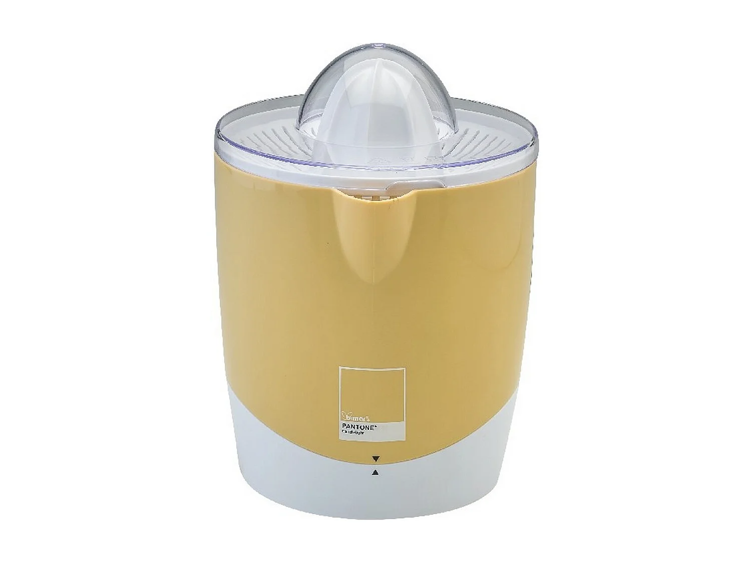 Espremedor de Citrinos Pantone, Amarelo, 21,5x20,7x14,8 cm, Bimar