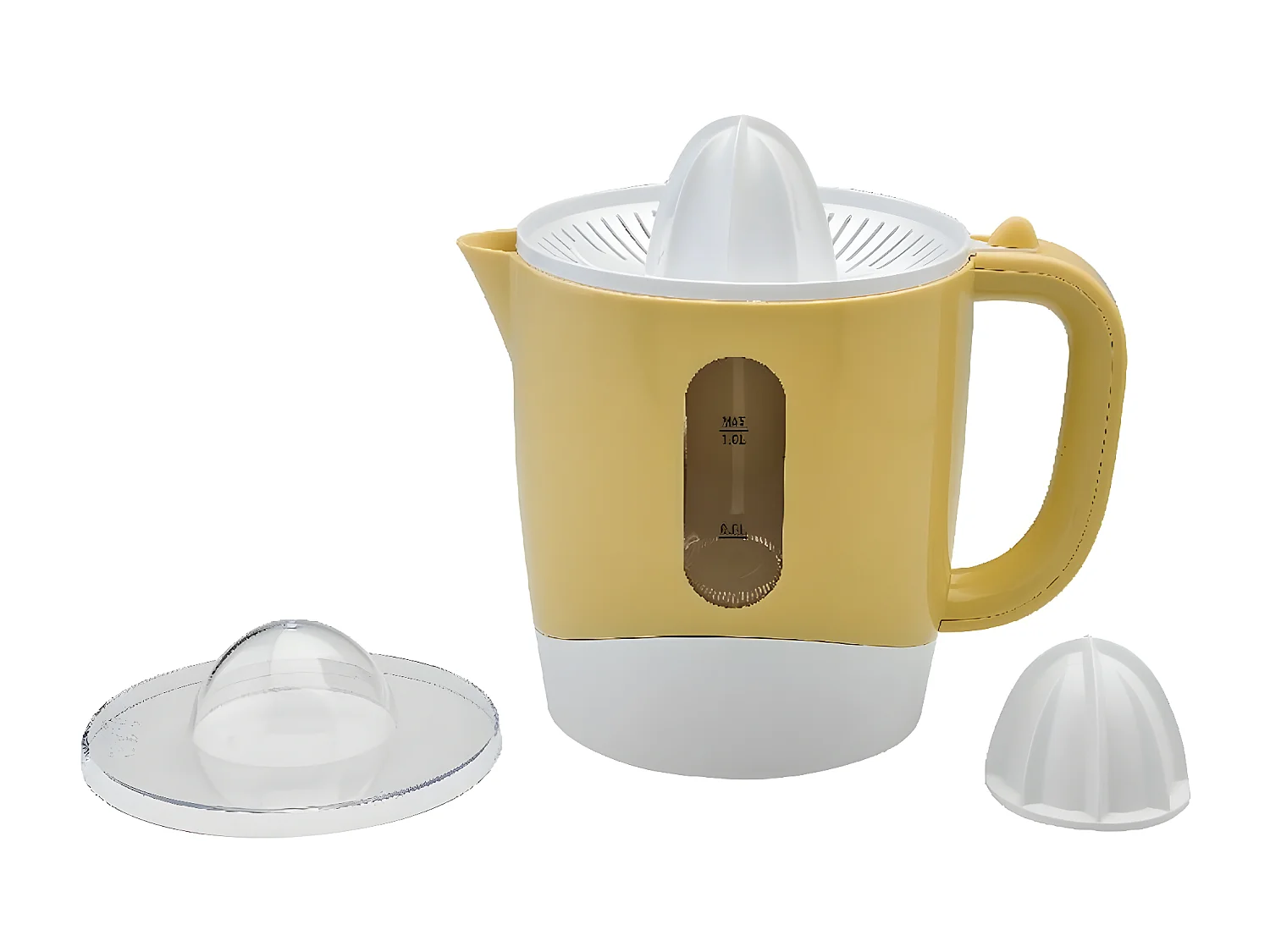 Espremedor de Citrinos Pantone, Amarelo, 21,5x20,7x14,8 cm, Bimar