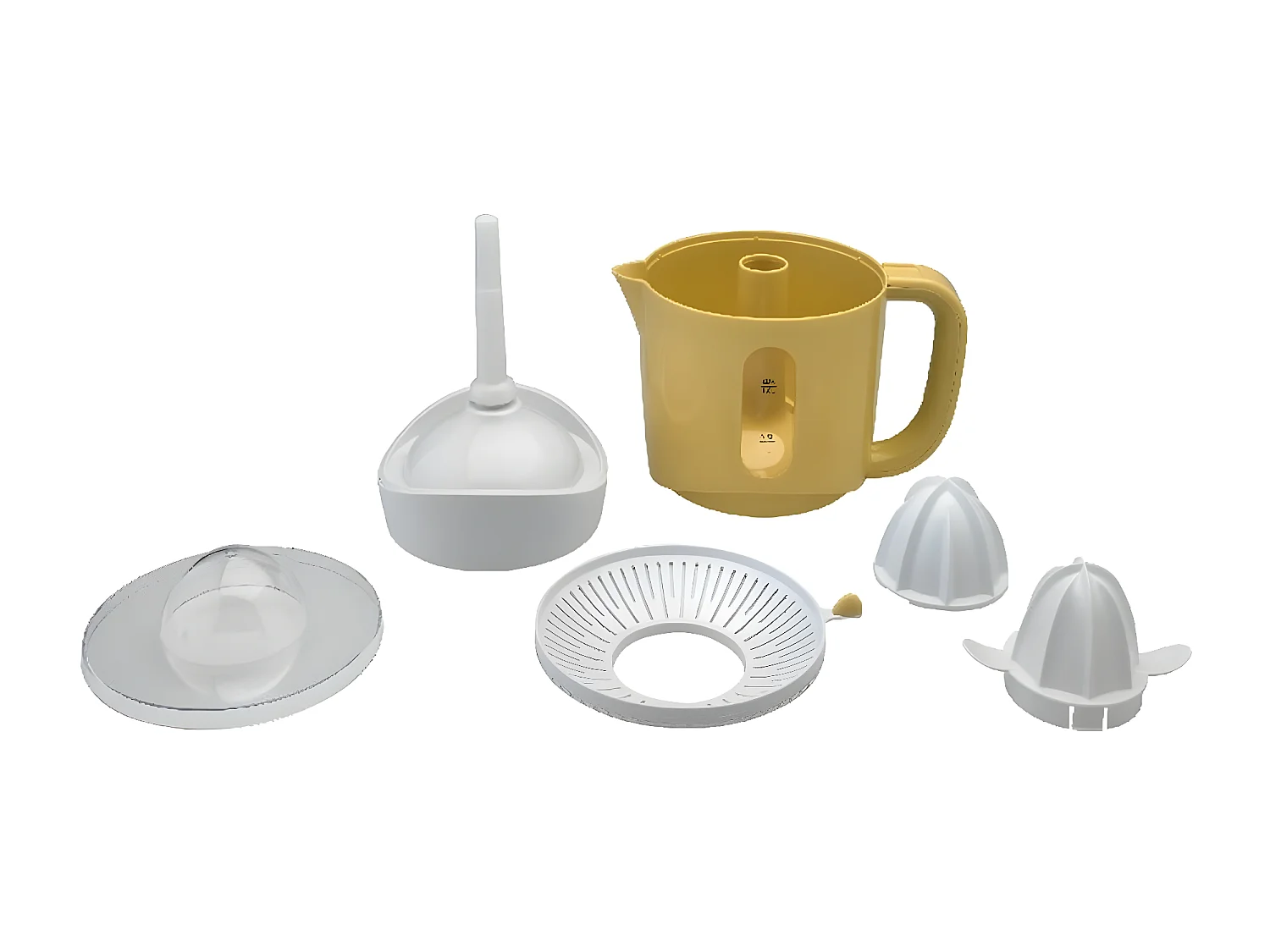 Espremedor de Citrinos Pantone, Amarelo, 21,5x20,7x14,8 cm, Bimar