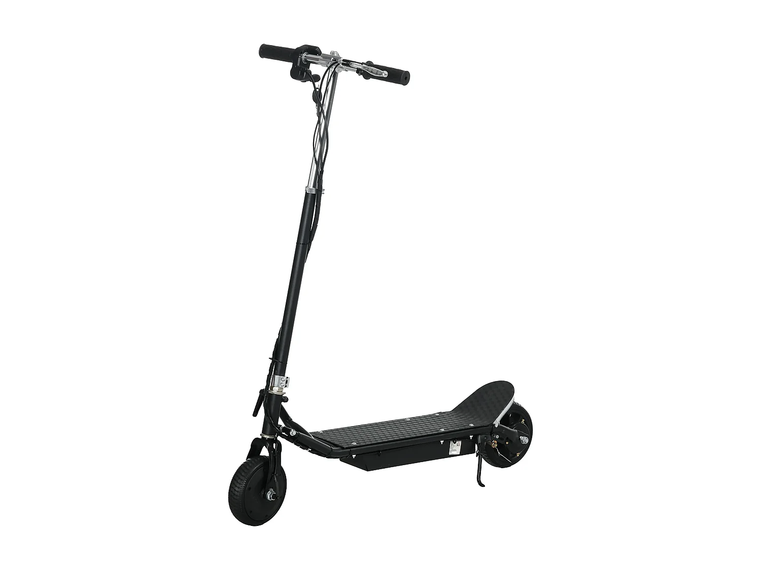 Trottinette électrique 150 W pliable réglable enfant 7-14 ans 14 Km/h max. autonomie 8 Km max. noir